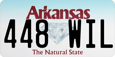 AR license plate 448WIL