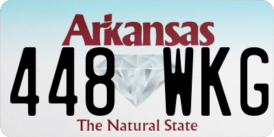 AR license plate 448WKG