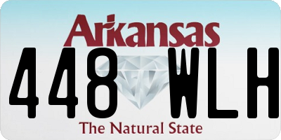AR license plate 448WLH