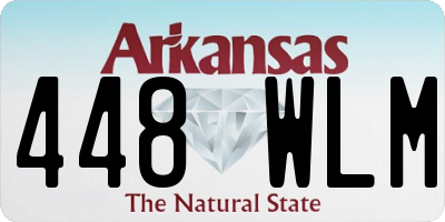 AR license plate 448WLM