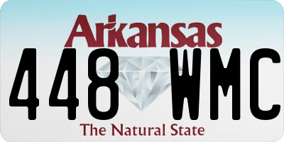AR license plate 448WMC