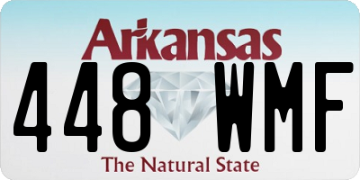 AR license plate 448WMF