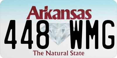AR license plate 448WMG