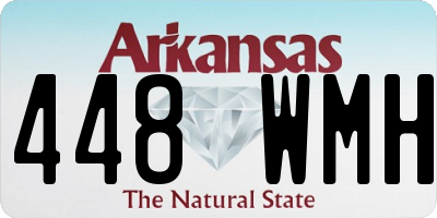 AR license plate 448WMH