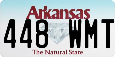 AR license plate 448WMT
