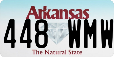 AR license plate 448WMW