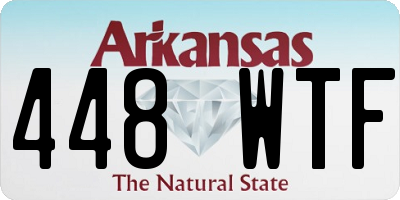 AR license plate 448WTF