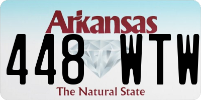 AR license plate 448WTW