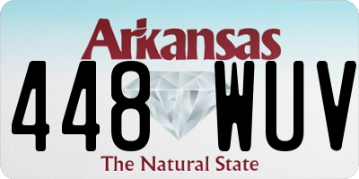 AR license plate 448WUV