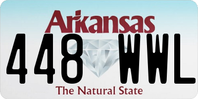 AR license plate 448WWL