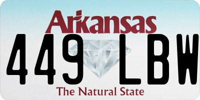 AR license plate 449LBW