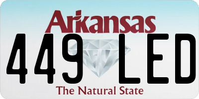 AR license plate 449LED