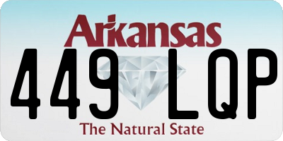 AR license plate 449LQP