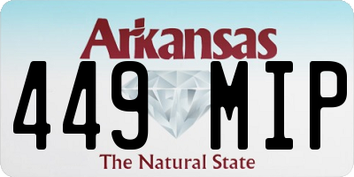 AR license plate 449MIP