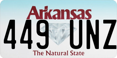 AR license plate 449UNZ