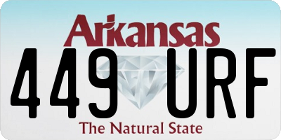 AR license plate 449URF