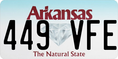 AR license plate 449VFE