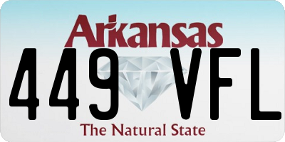 AR license plate 449VFL