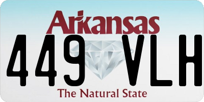 AR license plate 449VLH