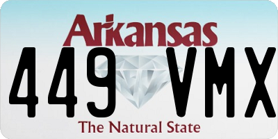 AR license plate 449VMX