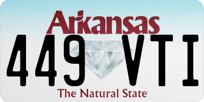 AR license plate 449VTI