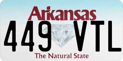 AR license plate 449VTL