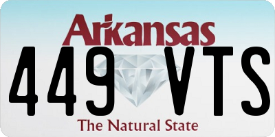 AR license plate 449VTS