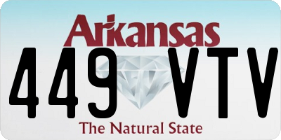 AR license plate 449VTV