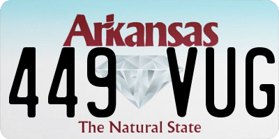 AR license plate 449VUG