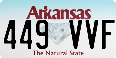 AR license plate 449VVF