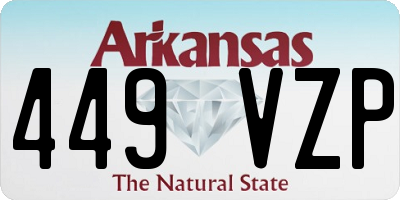 AR license plate 449VZP