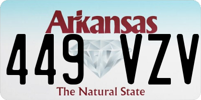 AR license plate 449VZV