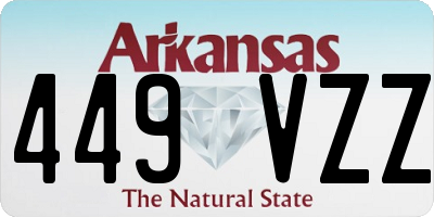 AR license plate 449VZZ