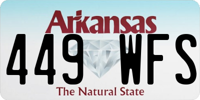 AR license plate 449WFS