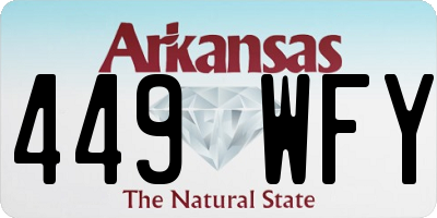 AR license plate 449WFY