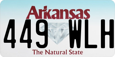AR license plate 449WLH
