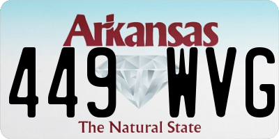 AR license plate 449WVG