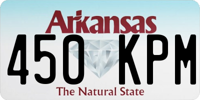 AR license plate 450KPM