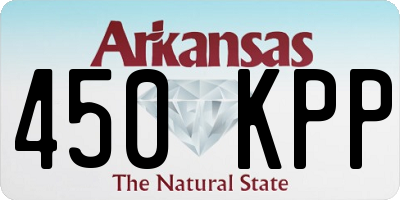 AR license plate 450KPP