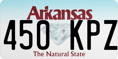 AR license plate 450KPZ