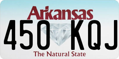 AR license plate 450KQJ