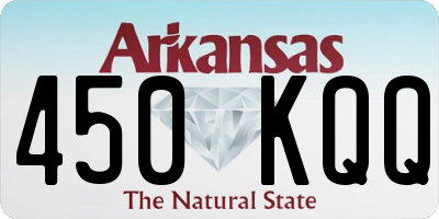 AR license plate 450KQQ