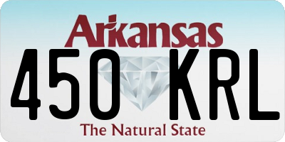 AR license plate 450KRL