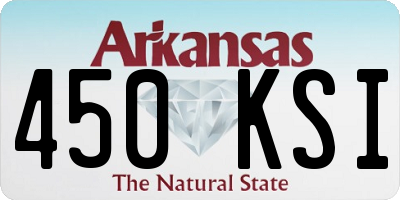 AR license plate 450KSI