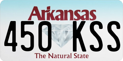 AR license plate 450KSS