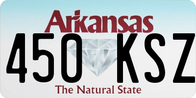 AR license plate 450KSZ