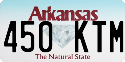 AR license plate 450KTM