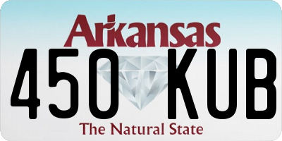 AR license plate 450KUB