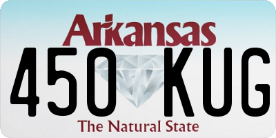 AR license plate 450KUG