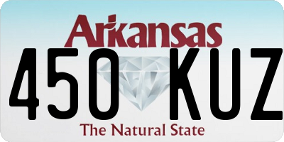 AR license plate 450KUZ
